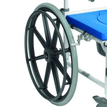 Drive Medical Dusch-Toilettenrollstuhl ASTON 24" Räder